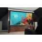 ELITE SCREENS SAKER TAB TENSIONWeiß / AcousticPro-UHD / 222 x 125 (16:9)(Vorlauf 60cm) Beamer Leinwand