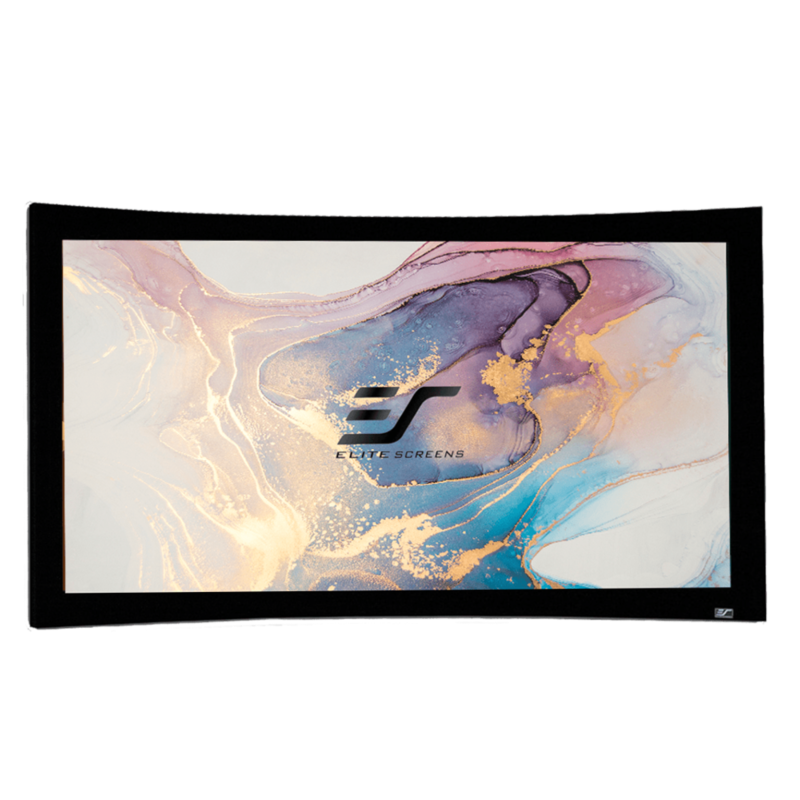 ELITE SCREENS LUNETTE CURVED16:9 / CineWhite / 266 x 149 Beamer Leinwand