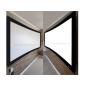 ELITE SCREENS LUNETTE CURVED16:9 / CineWhite / 266 x 149 Beamer Leinwand