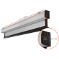 CELEXON Expert XL Motorleinwand, Bildhöhe: 265 cm