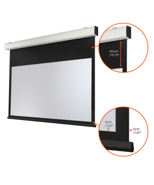 CELEXON Motor Expert XL Motorleinwand, Bildbreite: 350 cm