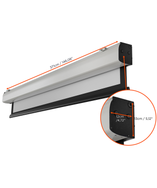 CELEXON Motor Expert XL Motorleinwand, Bildbreite: 350 cm
