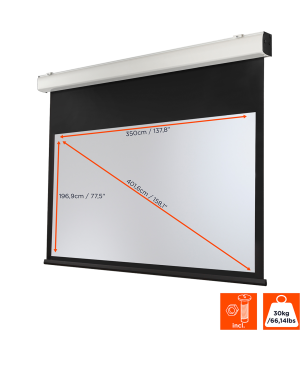 CELEXON Motor Expert XL Motorleinwand, Bildbreite: 350 cm