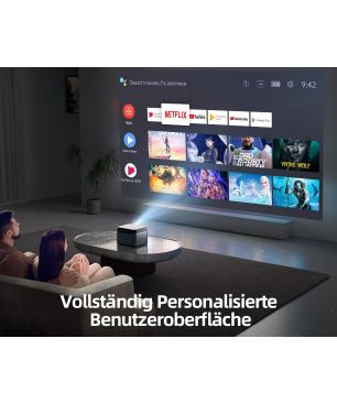 DANGBEI Mars Pro 4k Laser Beamer(UHD 4K, 3D, 3200 ANSI-Lumen)