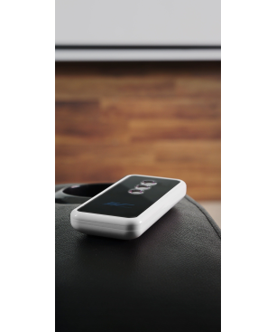 ELITE SCREENS SAKER TAB TENSIONSchwarz / MaxWhite FG / 222 x 125 (16:9)(Vorlauf 30cm) Beamer Leinwand