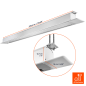 CELEXON Motor Professional Plus Deckeneinbauleinwand, Bildbreite: 300 cm