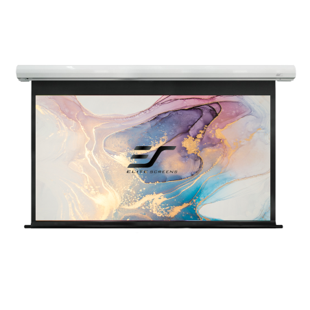ELITE SCREENS SAKER PREMIUMWeiß / 16:9 / 299 x 168 (Vorlauf 15cm) Beamer Leinwand
