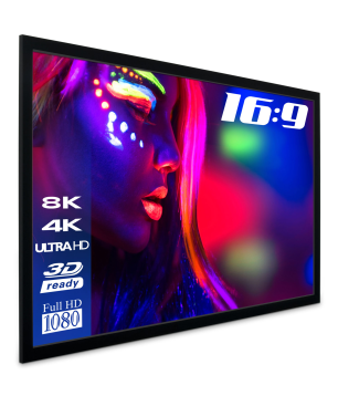 ESMART Professional MIRALE 443 x 249 cm (200") 16:9 Rahmen-Leinwand