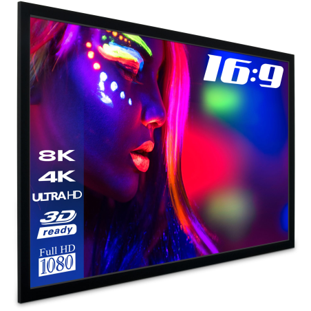 ESMART Professional MIRALE 443 x 249 cm (200") 16:9 Rahmen-Leinwand