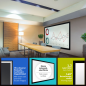 ESMART Professional MIRALE 443 x 249 cm (200") 16:9 Rahmen-Leinwand ESMART Professional MIRALE 443 x 249 cm (200") 16:9 Rahmen-Leinwand