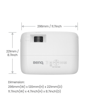 BENQ TH575 Beamer(Full-HD, 3800 Lumen)