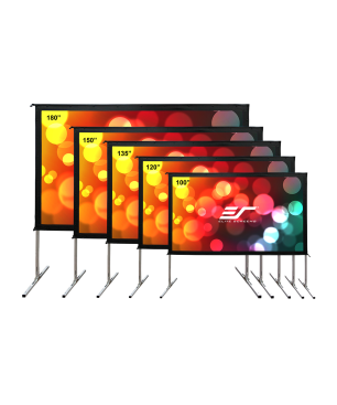 ELITE SCREENS YARD MASTER 216:9 / CineWhite (Projektion von vorne) / 299 x 168 Beamer Leinwand