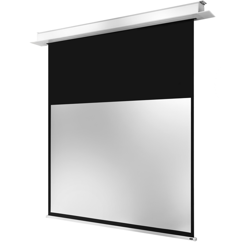 CELEXON Motor Professional Plus Deckeneinbauleinwand, Bildhöhe: 125 cm