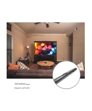 ELITE SCREENS EZ CINEMA PLUS16:9 / MaxWhite 2 / 186 x 105 Beamer Leinwand