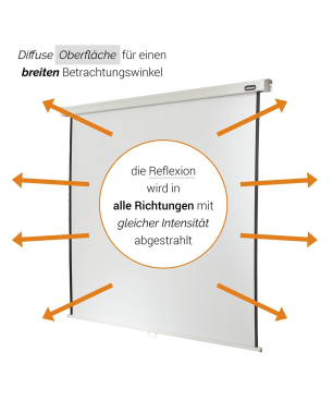 CELEXON Professional Rolloleinwand, Bildhöhe: 270 cm