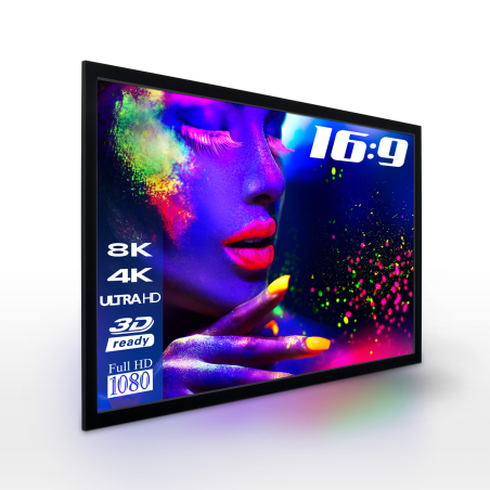 ESMART Professional MIRALE Akustik-Rahmen 244 x 137 cm (110") 16:9 Rahmen-Leinwand