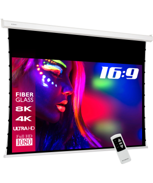 ESMART Professional TATENSO Tageslicht GRAU 186 x 105 cm (84") 16:9 Tension-Leinwand