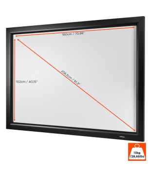 CELEXON HomeCinema Rahmenleinwand, Bildbreite: 180 cm