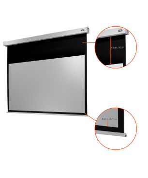 CELEXON Professional Plus Motorleinwand, Bilddiagonale (Zoll): 90 Zoll