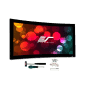 ELITE SCREENS LUNETTE CURVED21:9 / CineWhite / 369 x 157 Beamer Leinwand