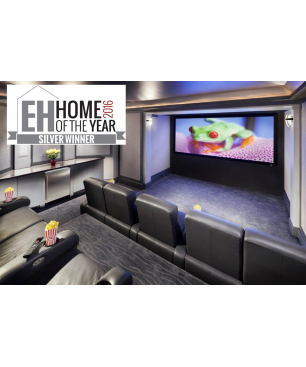 ELITE SCREENS LUNETTE CURVED21:9 / CineWhite / 369 x 157 Beamer Leinwand