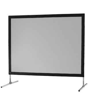 CELEXON 1090829 Faltrahmen Mobil Expert 406 x 254 cm Rückprojektion mobile Faltrahmenleinwand