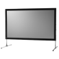 CELEXON 1090829 Faltrahmen Mobil Expert 406 x 254 cm Rückprojektion mobile Faltrahmenleinwand