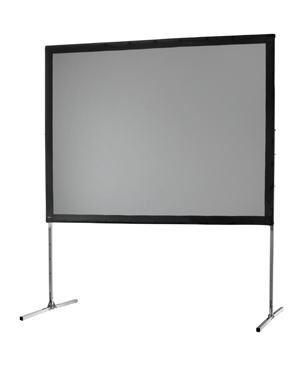 CELEXON 1090829 Faltrahmen Mobil Expert 406 x 254 cm Rückprojektion mobile Faltrahmenleinwand