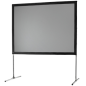CELEXON 1090829 Faltrahmen Mobil Expert 406 x 254 cm Rückprojektion mobile Faltrahmenleinwand