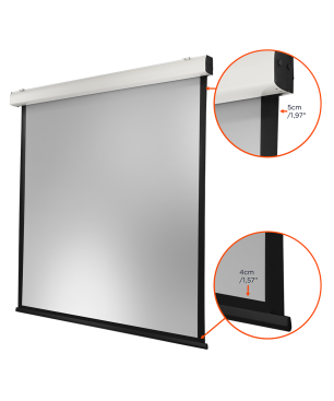 CELEXON Expert XL Motorleinwand, Bildhöhe: 400 cm