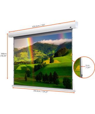 CELEXON HomeCinema Tension Dynamic Slate ALR Tensionleinwand