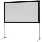 CELEXON 1090822 Faltrahmen Mobil Expert 305 x 190 cm Frontprojektion Mobile Faltrahmenleinwand