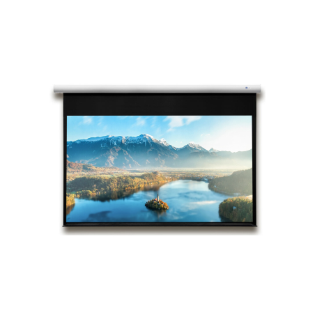CELEXON Advanced - Elegance Mattweiss Polaro Motorleinwand, Bildbreite: 266 cm