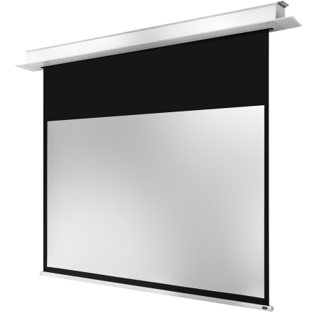 CELEXON Deckeneinbau Pro+ Deckeneinbauleinwand weiß
