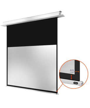 CELEXON Motor Professional Plus Deckeneinbauleinwand