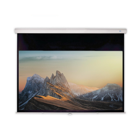 CELEXON Advanced - Slowmotion Mattweiss Polaro Rolloleinwand weiß