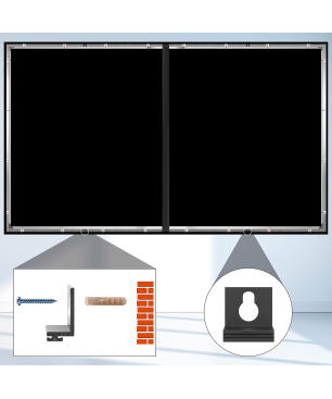 DURONIC FFPS133 Heimkino Leinwand