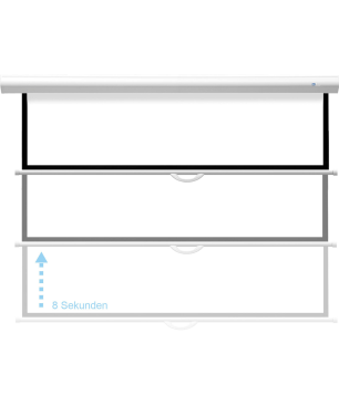 CELEXON Advanced - Slowmotion Mattweiss Polaro Rolloleinwand
