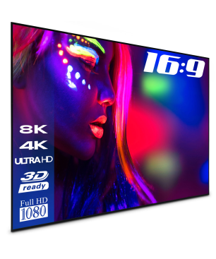 ESMART Expert UKD 244 x 137 cm (110") 16:9 Rahmen-Leinwand