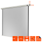 CELEXON Professional Motorleinwand, Bildbreite: 195 cm