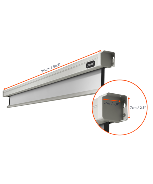 CELEXON Professional Motorleinwand, Bildhöhe: 109 cm