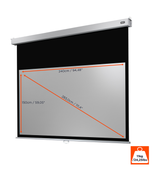 CELEXON Professional Plus Rolloleinwand, Bildbreite	240 cm