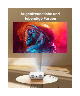 ULTIMEA Native 1080P Beamer(Full-HD, 300 ANSI-Lumen)