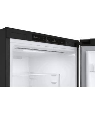 LG GBB62MCGCN1 Serie 6 Kühlgefrierkombination (C, 172 kWh, 2030 mm hoch, Matte Black)