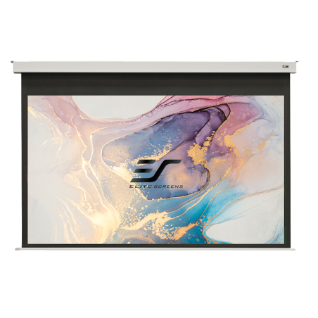 ELITE SCREENS EVANESCE BWeiß / 16:9 / 222 x 125 (Vorlauf 30cm) Beamer Leinwand