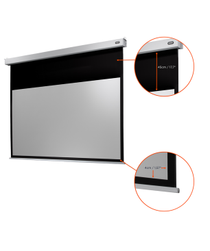 CELEXON Professional Plus Motorleinwand, Bildbreite: 200 cm