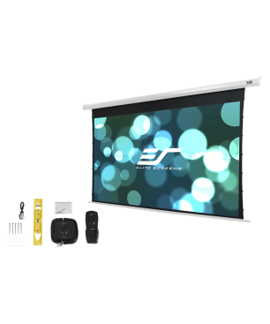 ELITE SCREENS SPECTRUM Weiß / 4:3 / 244 x 183 (Vorlauf 10cm) Beamer Leinwand