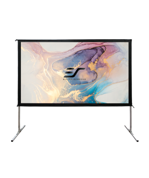 ELITE SCREENS YARD MASTER 216:9 / WraithVeil-Dual (Projektion von vorne & hinten) / 222 x 125 Beamer Leinwand