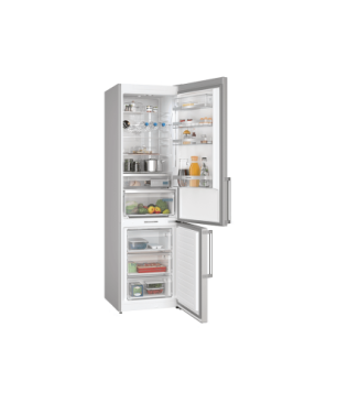 SIEMENS KG39NXICF iQ300 Kühlgefrierkombination (C, 162 kWh, 2030 mm hoch, Inox-antifingerprint)