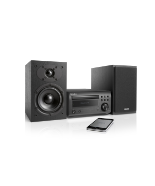 DENON D-M41 Kompaktanlage (Schwarz/Schwarz)